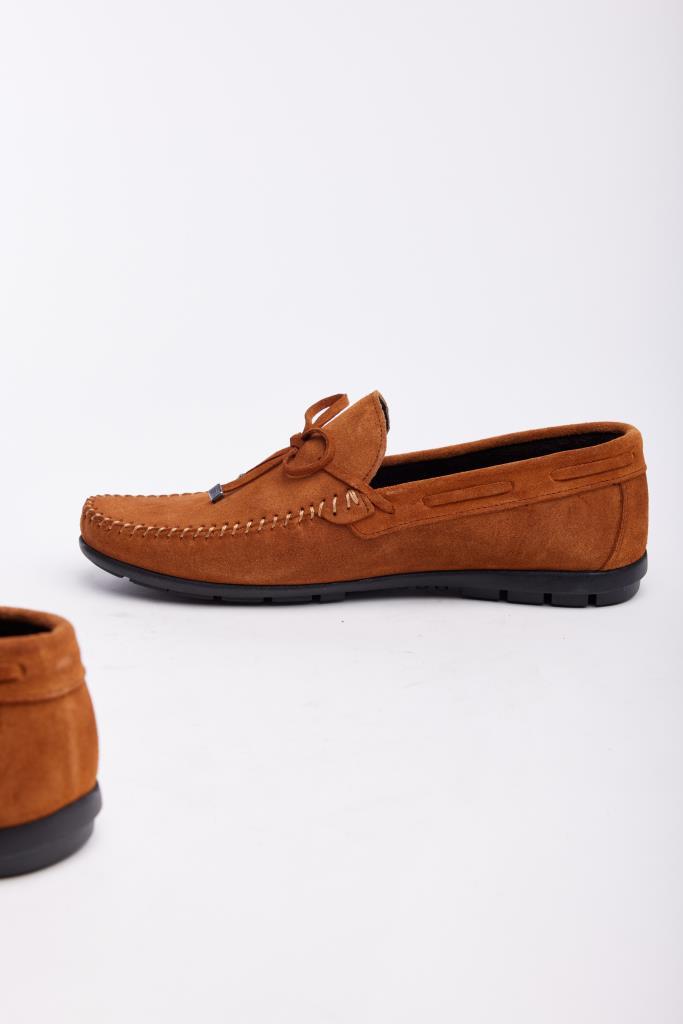 Hakiki Deri Erkek Püsküllü Loafer Ayakkabı