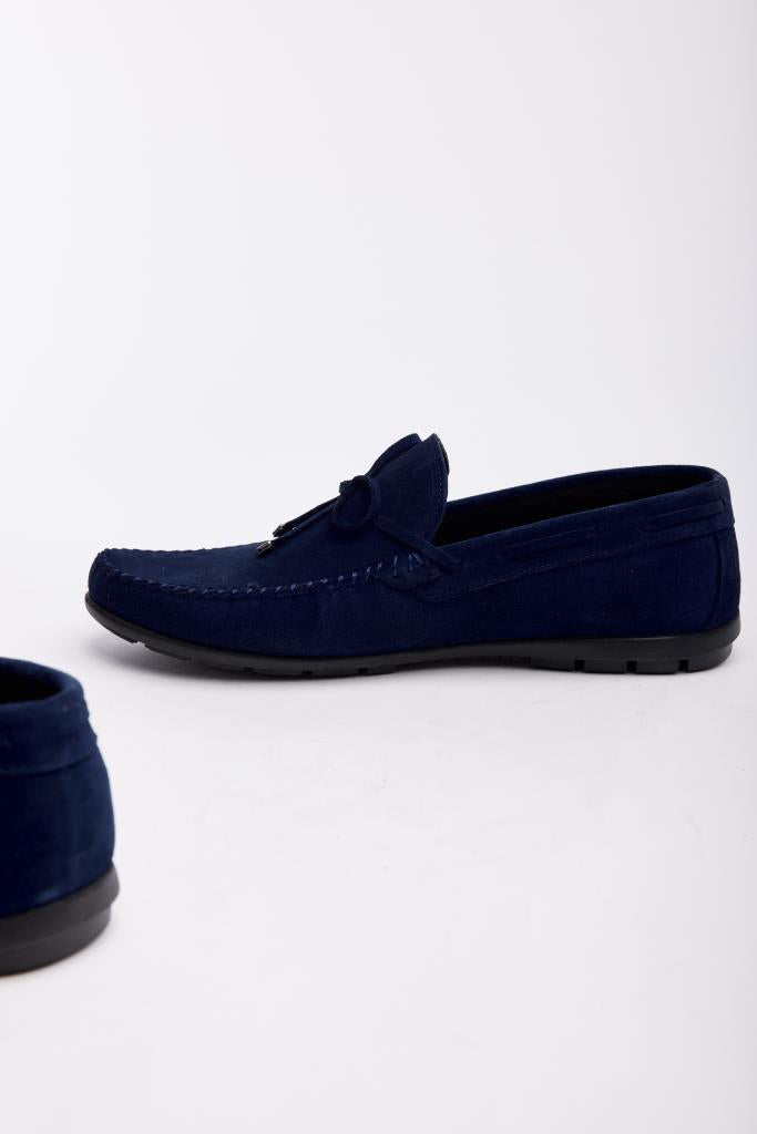 Hakiki Deri Erkek Püsküllü Loafer Ayakkabı