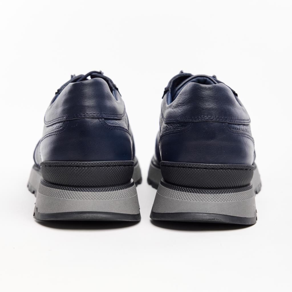 Bağcıklı Hakiki Deri Erkek Sneaker