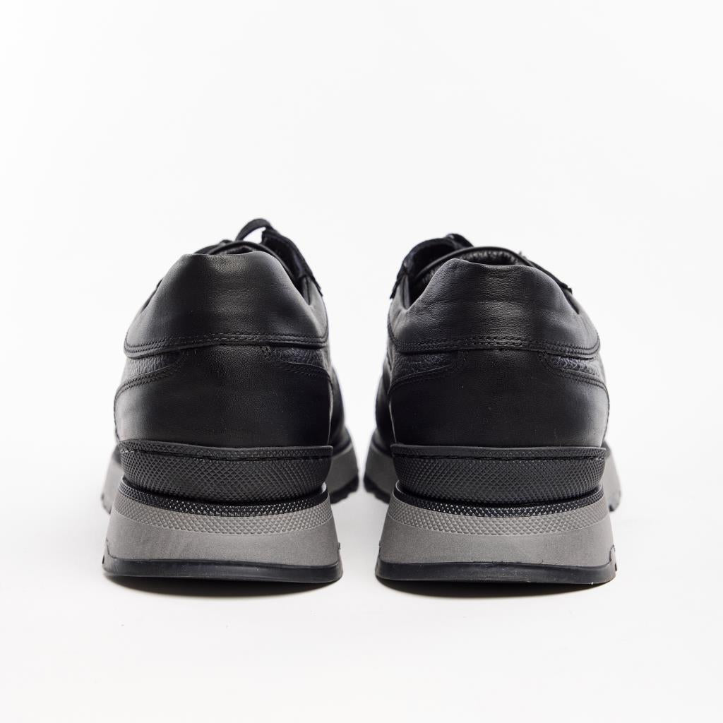 Bağcıklı Hakiki Deri Erkek Sneaker