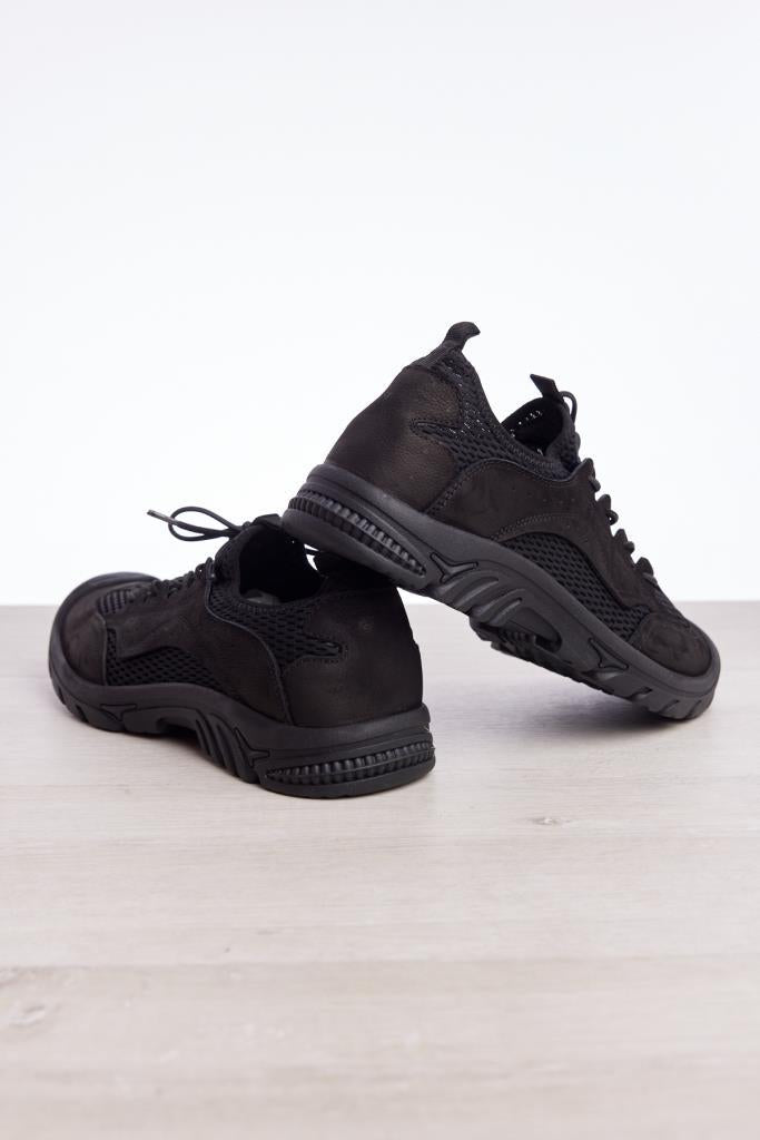 Hakiki Nubuk Deri Comfort Erkek Sneaker