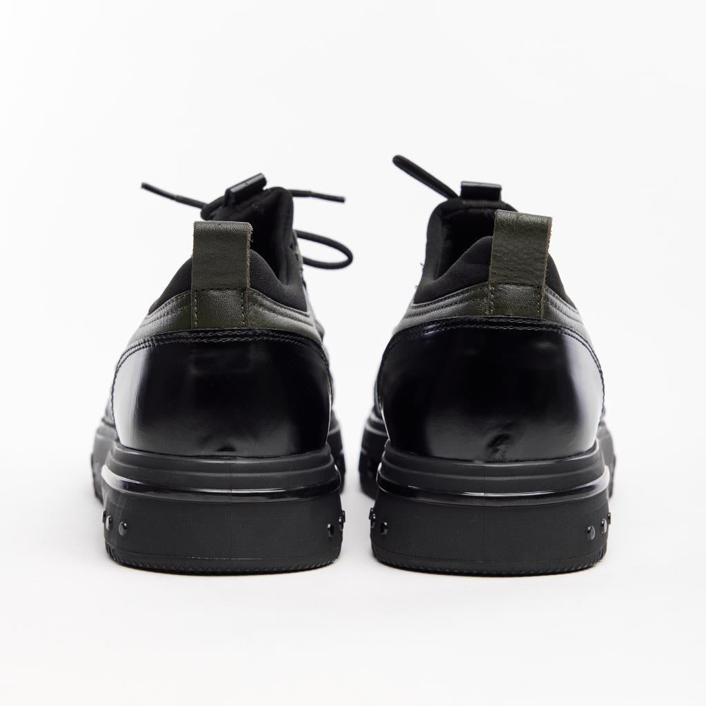 Yüksek Taban Hakiki Deri Erkek Sneaker