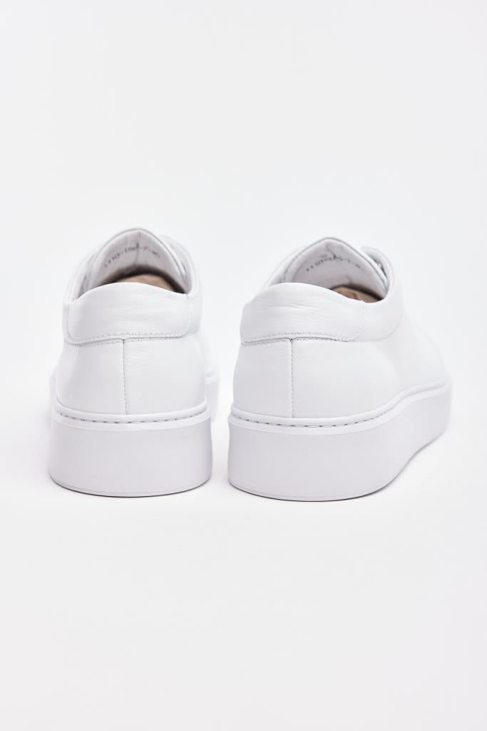 Hakiki Deri Lastikli Erkek Sneaker