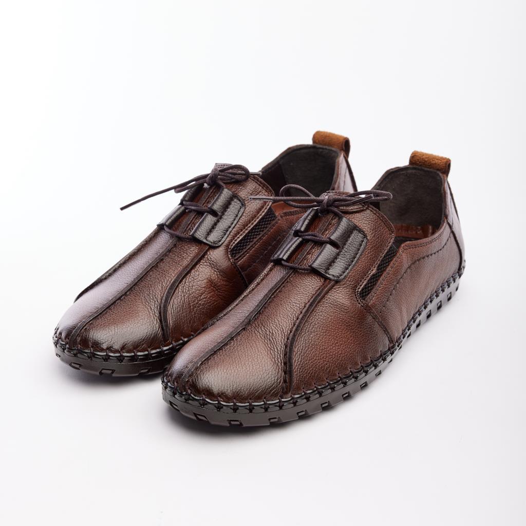 Daily Genuine Leather Lace Accessory Men's Casual Shoes