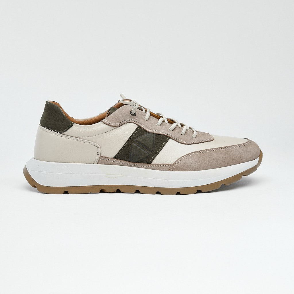 Bağcıklı Hakiki Deri Erkek Sneaker