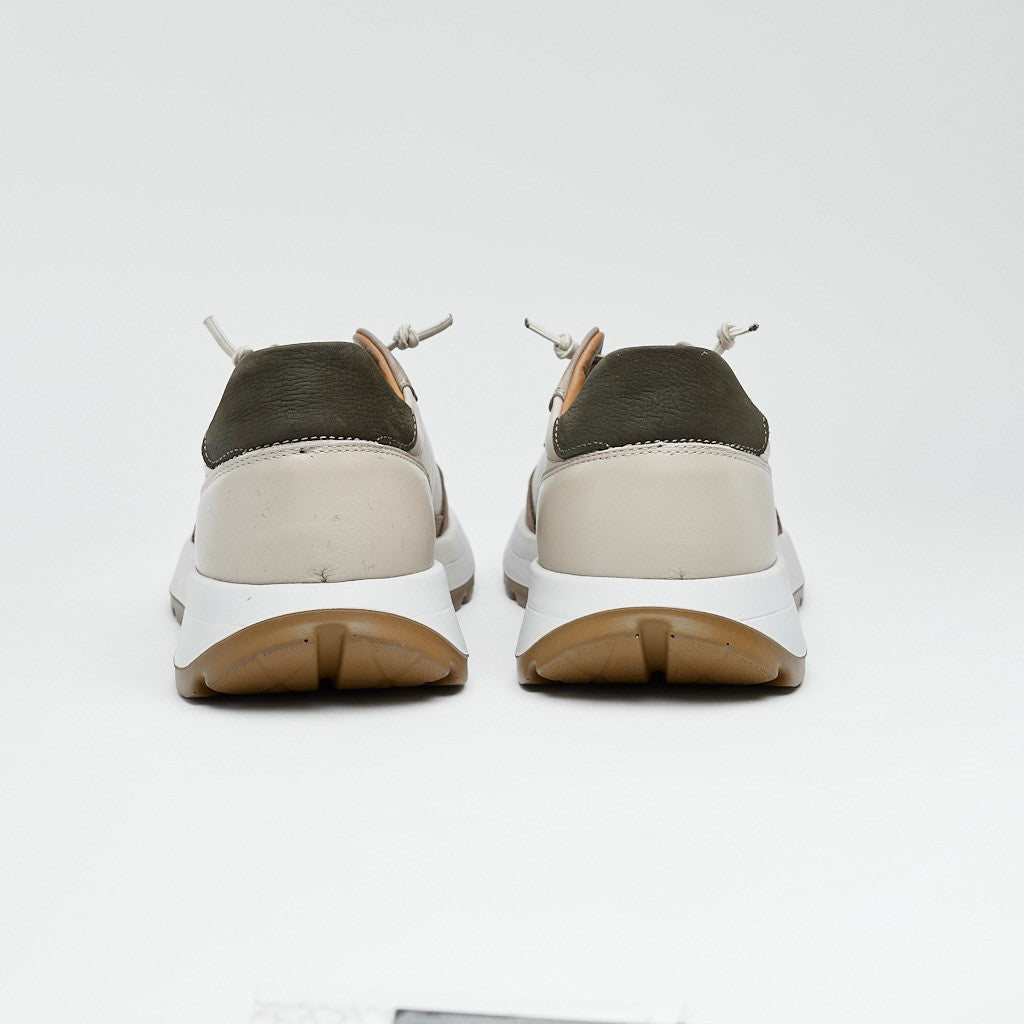 Bağcıklı Hakiki Deri Erkek Sneaker
