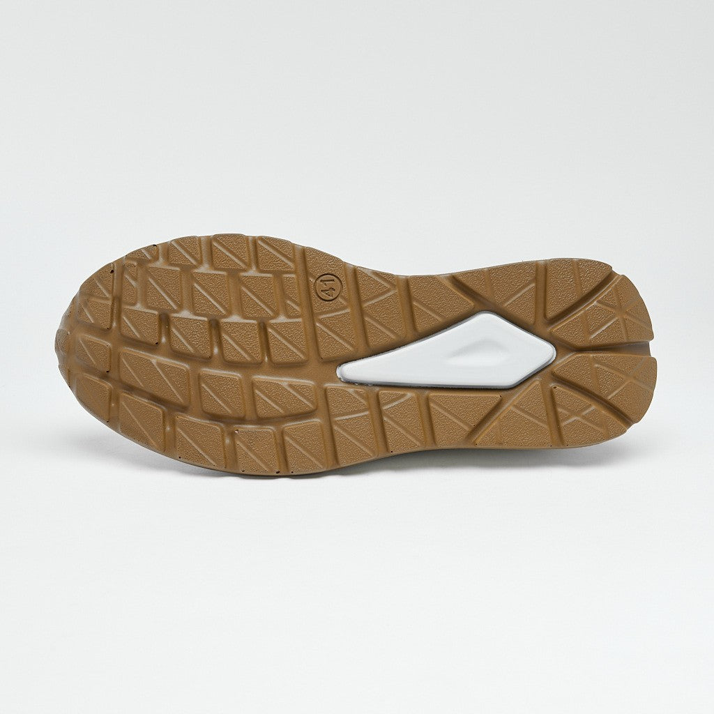 Bağcıklı Hakiki Deri Erkek Sneaker
