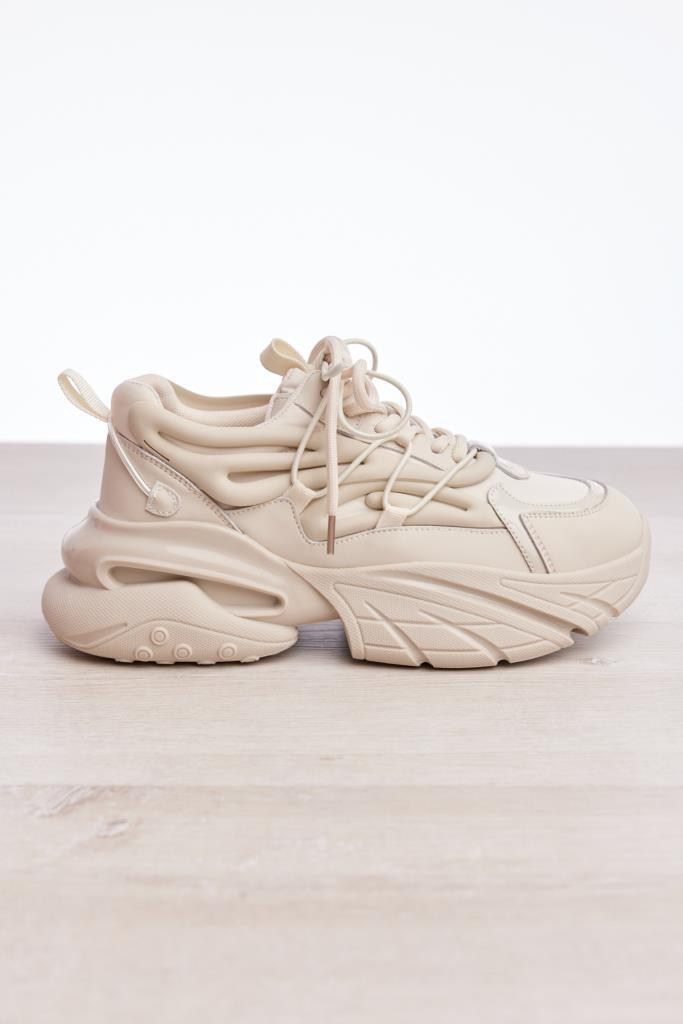Comfort Taban Çift Bağcıklı Kadın Sneaker