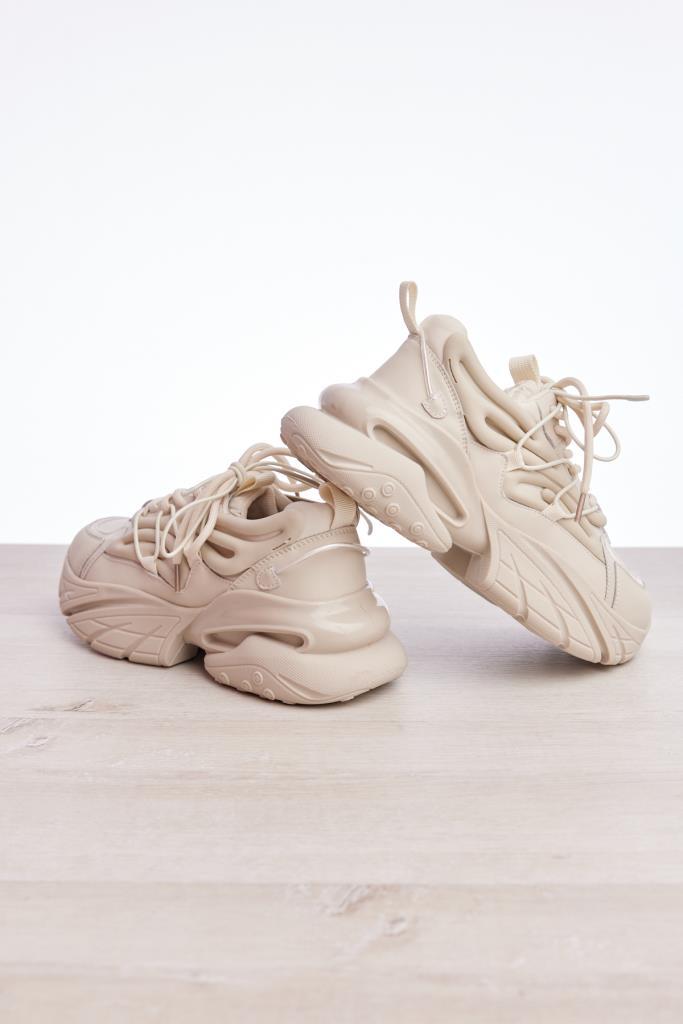 Comfort Taban Çift Bağcıklı Kadın Sneaker