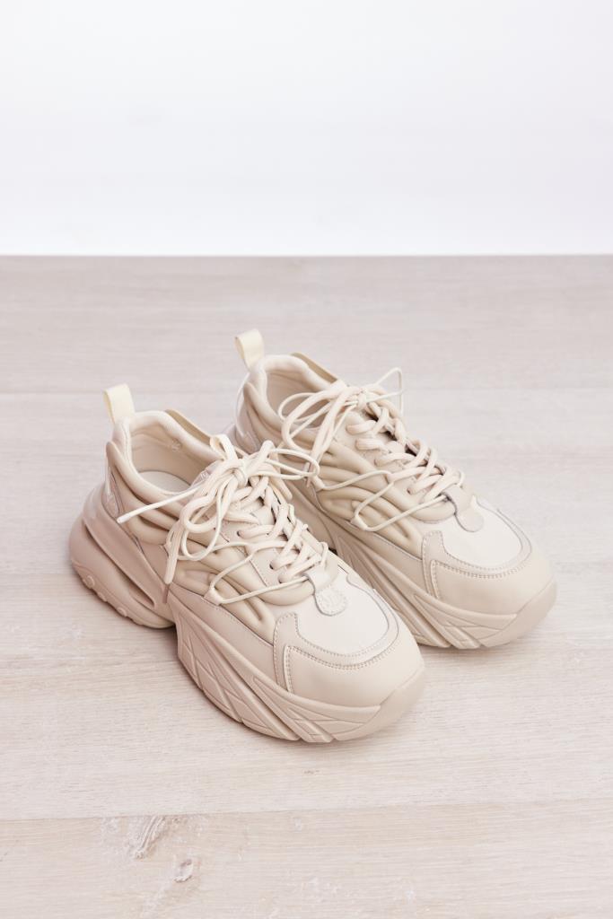 Comfort Taban Çift Bağcıklı Kadın Sneaker