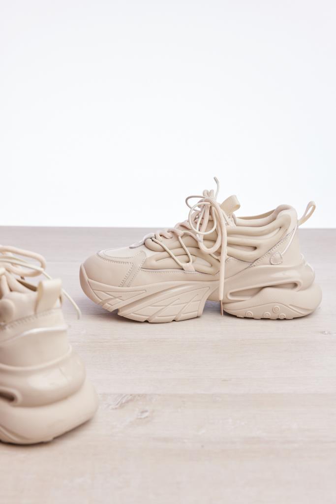 Comfort Taban Çift Bağcıklı Kadın Sneaker