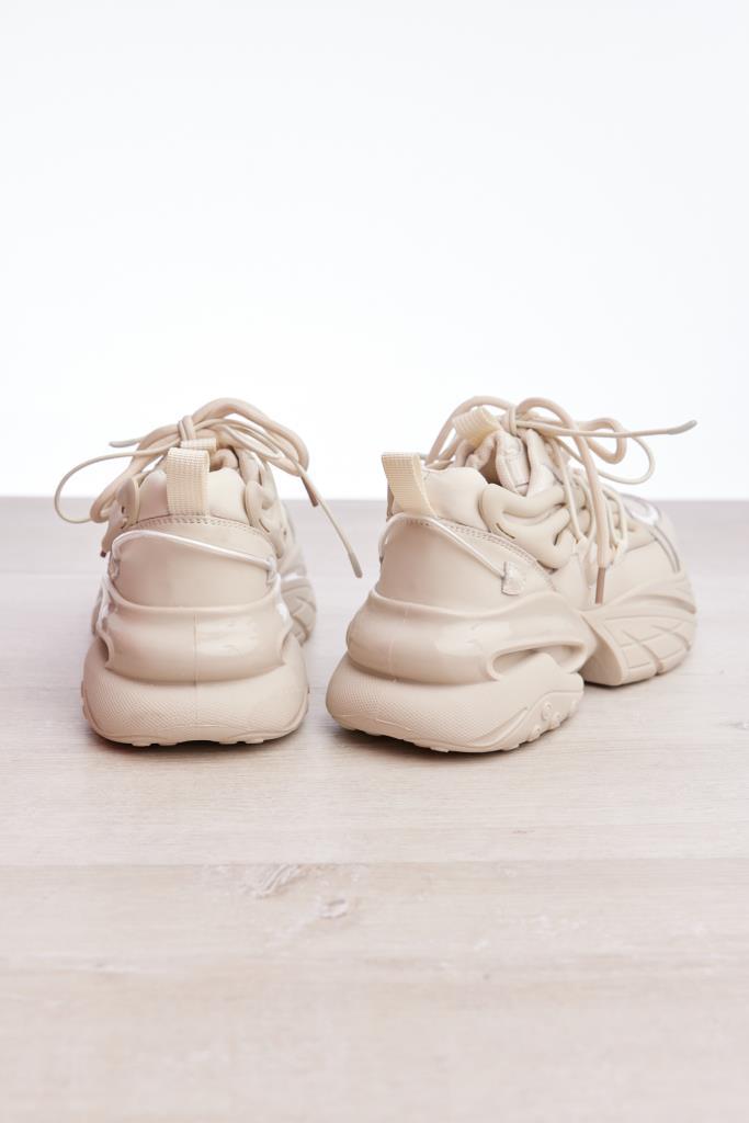 Comfort Taban Çift Bağcıklı Kadın Sneaker