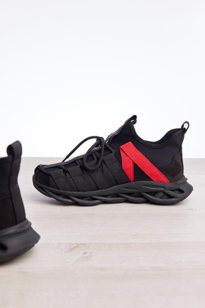 Bağcıklı Aksesuarlı Erkek Sneaker