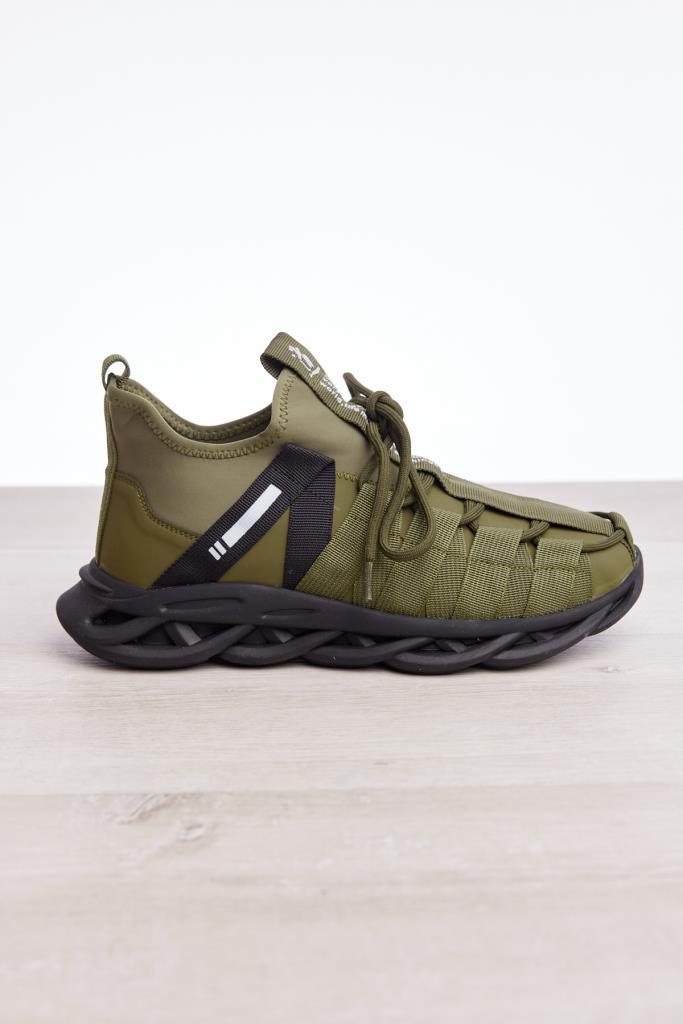 Bağcıklı Aksesuarlı Erkek Sneaker