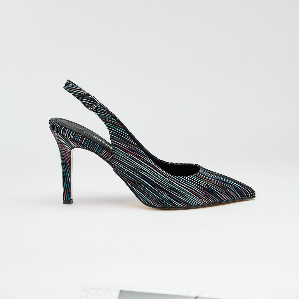 Arkası Açık Topuklu Kadın Stiletto