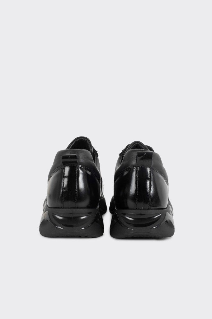 Bağcıklı Hakiki Deri Erkek Sneaker