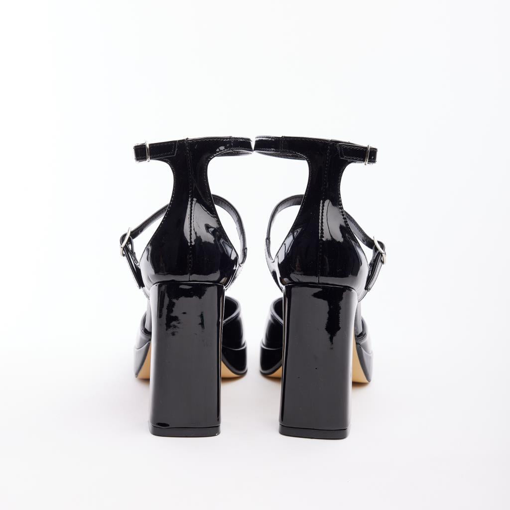 Women's Evening Shoes with Double Ankle Straps