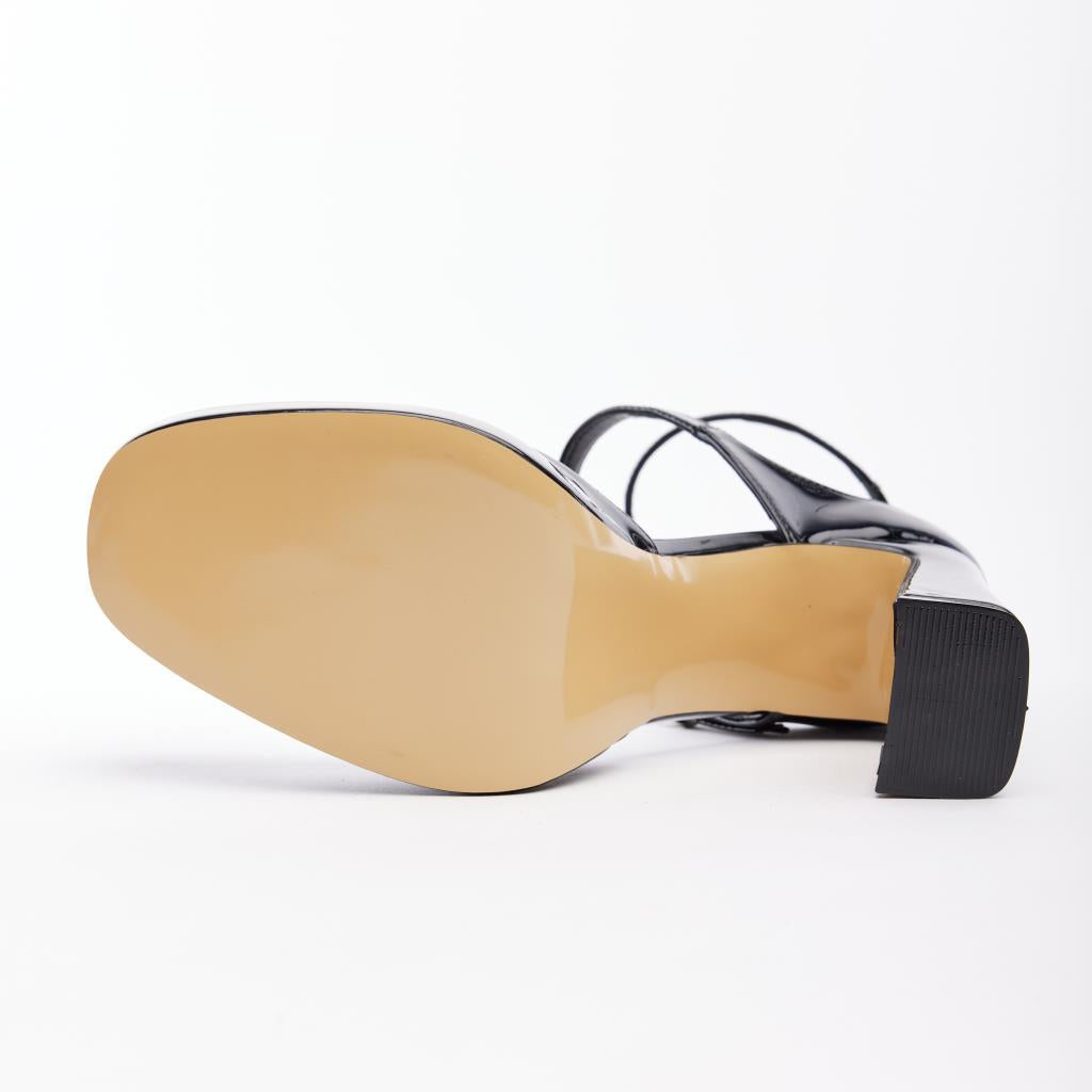 Women's Evening Shoes with Double Ankle Straps
