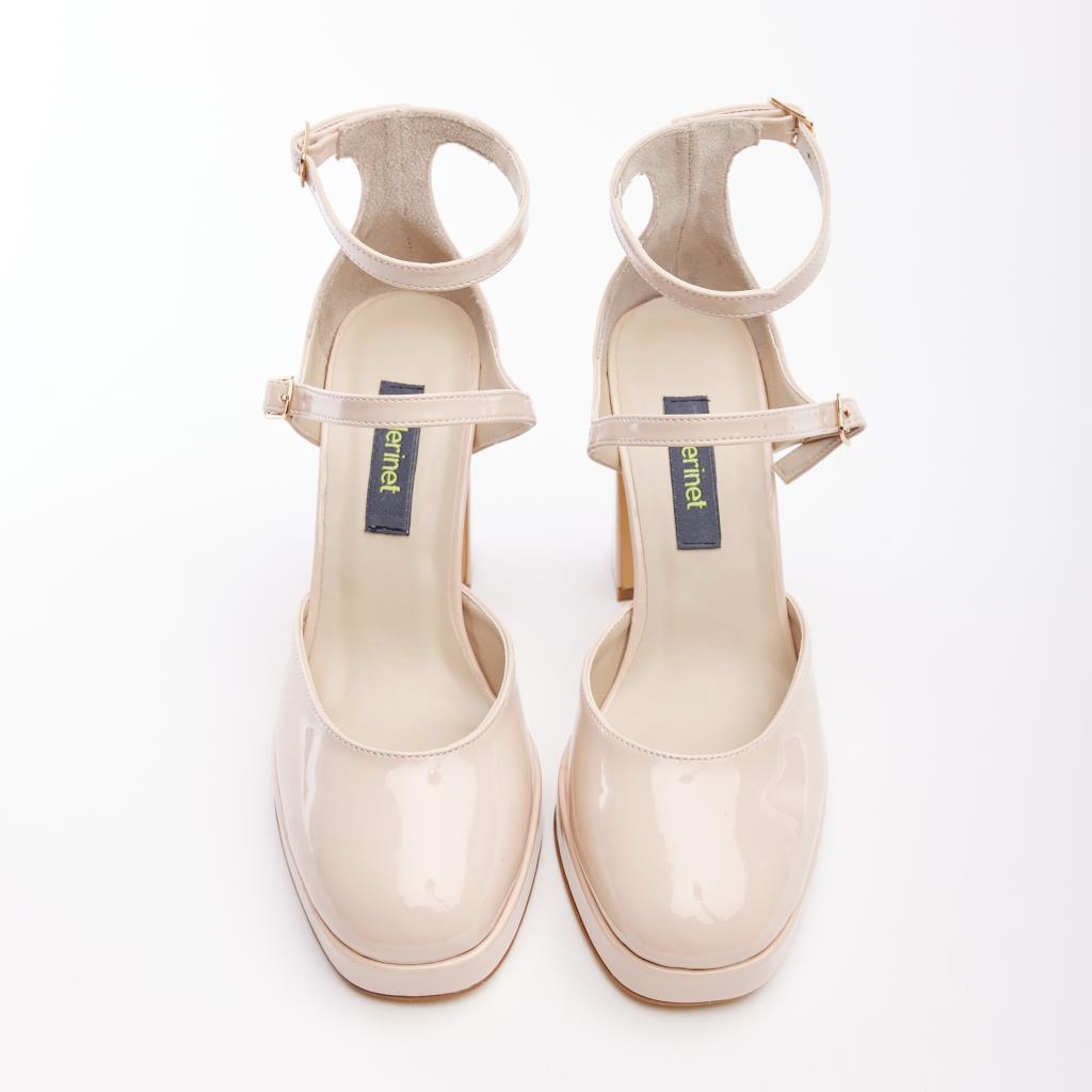 Women's Evening Shoes with Double Ankle Straps