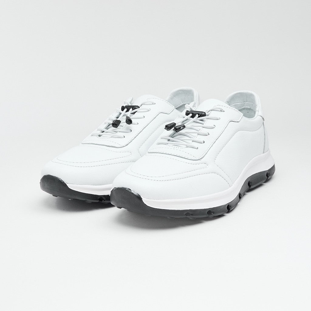 Bağcıklı Hakiki Deri Erkek Sneaker