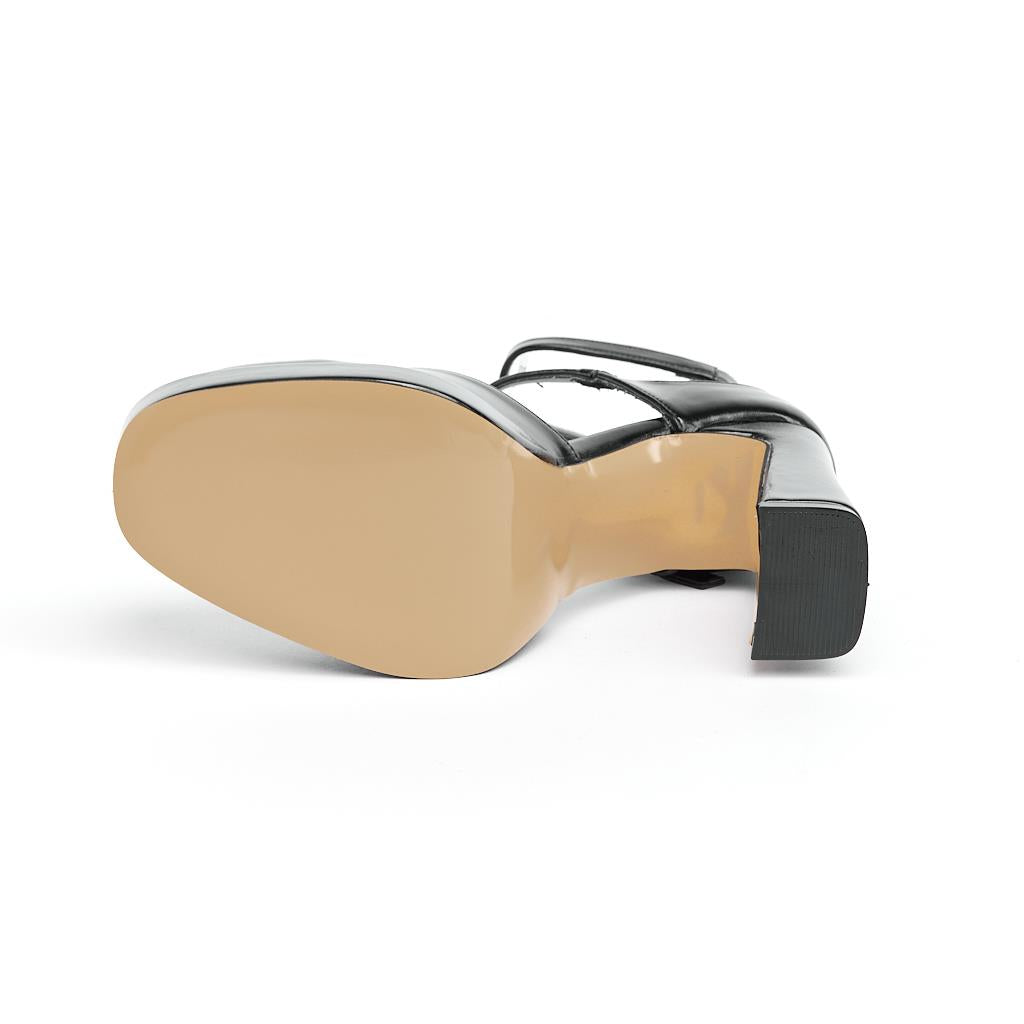 Women's Evening Shoes with Double Ankle Straps