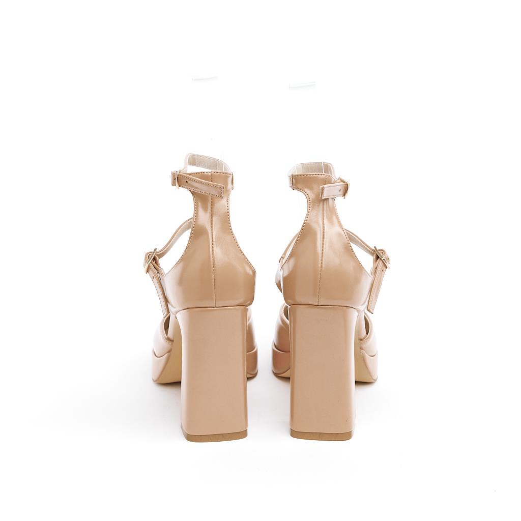Women's Evening Shoes with Double Ankle Straps