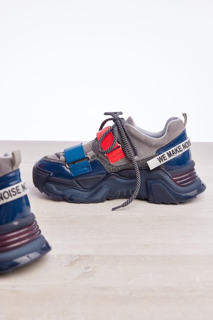 Cırtlı Simli Comfort Kadın Sneaker