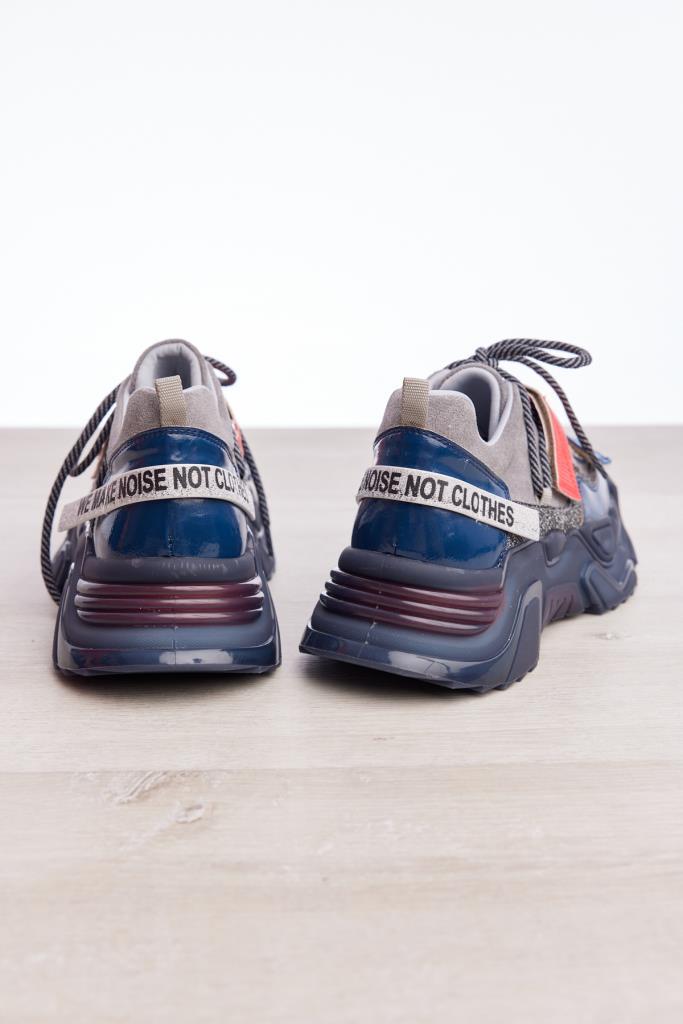 Cırtlı Simli Comfort Kadın Sneaker