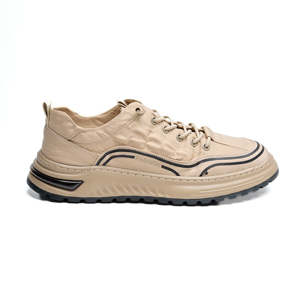 Lastik Bağcıklı Erkek Sneaker