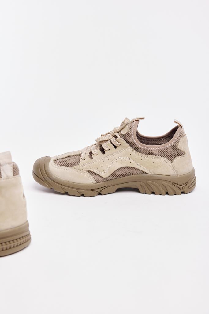 Hakiki Nubuk Deri Comfort Erkek Sneaker