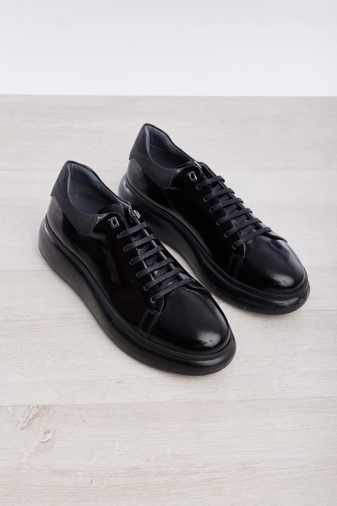 Comfort Hakiki Deri Bağcıklı Erkek Sneaker