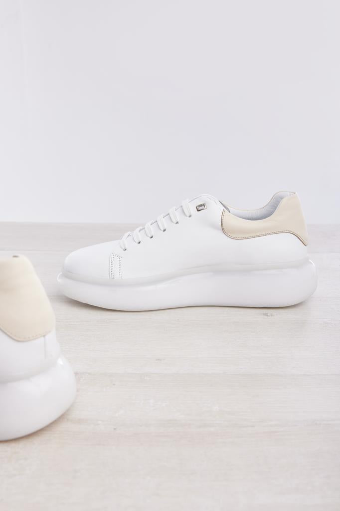 Comfort Hakiki Deri Bağcıklı Erkek Sneaker