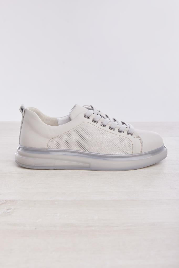 Hakiki Deri Bağcıklı Erkek Sneaker