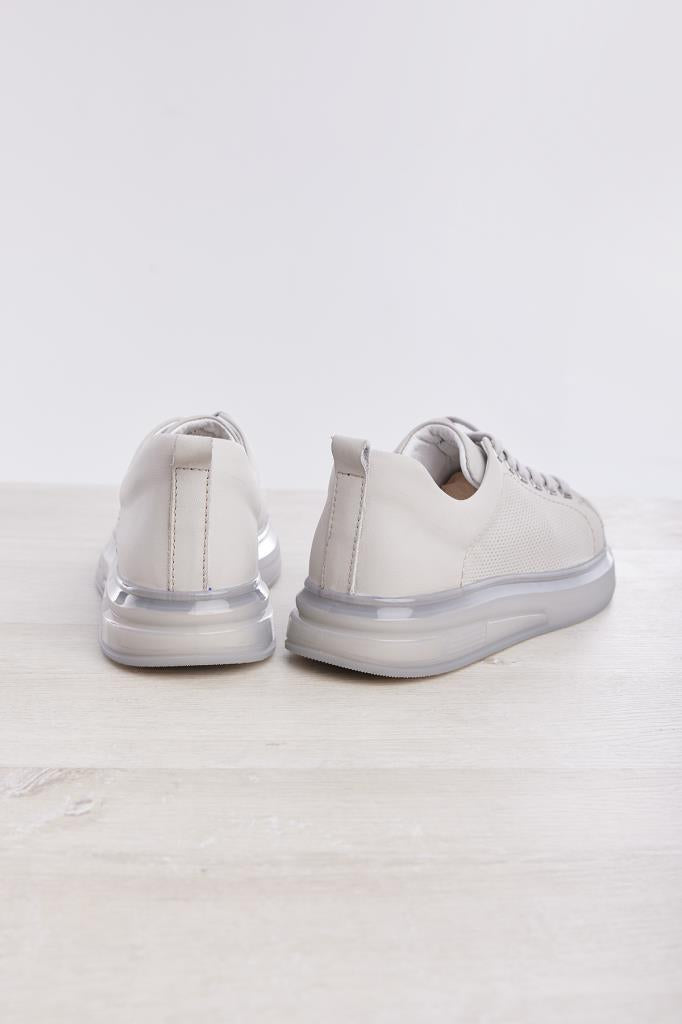Hakiki Deri Bağcıklı Erkek Sneaker