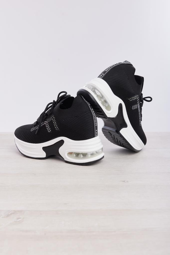 Bağcık Aksesuarlı Air Taban Kadın Sneaker