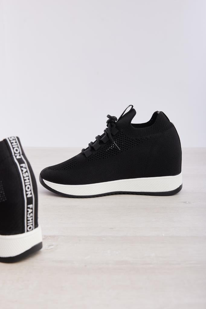 Bağcık Aksesuarlı Gizli Topuk Kadın Sneaker