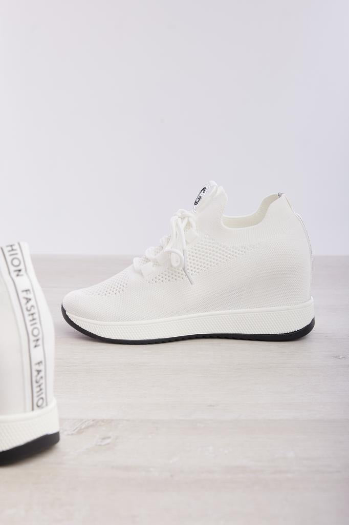 Bağcık Aksesuarlı Gizli Topuk Kadın Sneaker