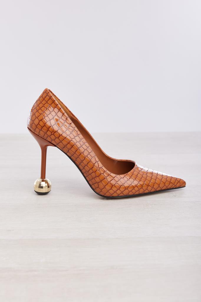 Topuk Aksesuarlı Kadın Stiletto