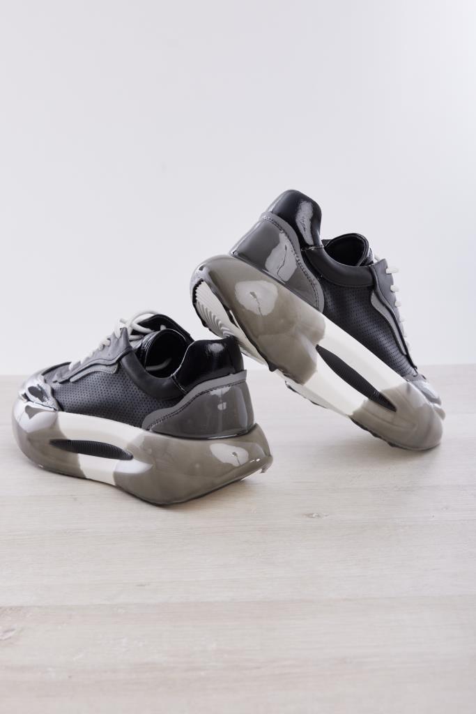 Bağcıklı Yüksek Taban Erkek Sneaker