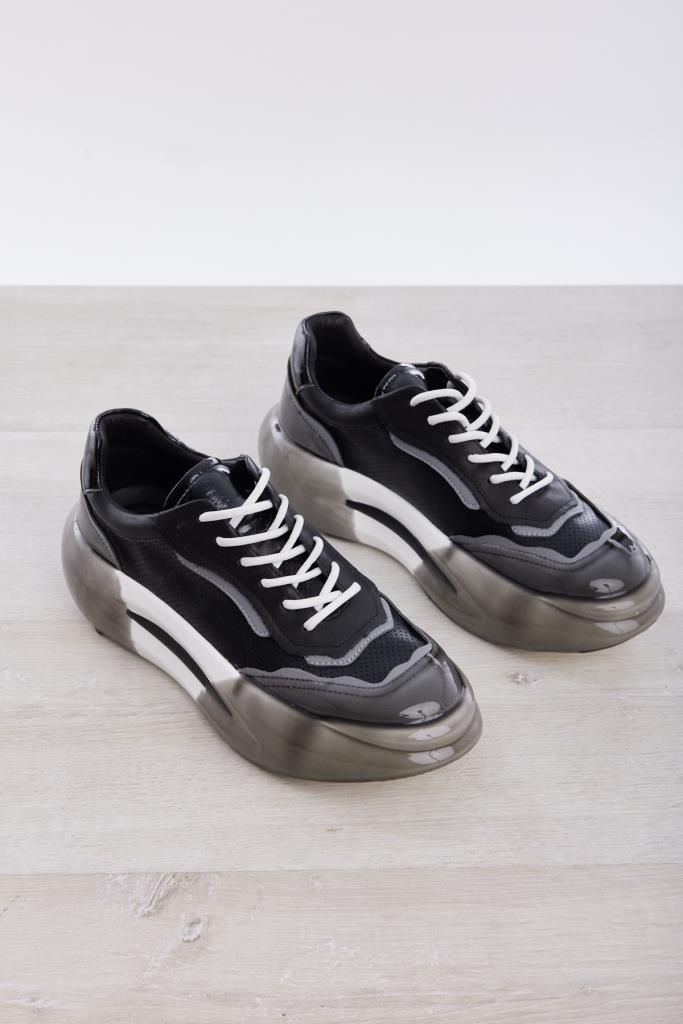 Bağcıklı Yüksek Taban Erkek Sneaker