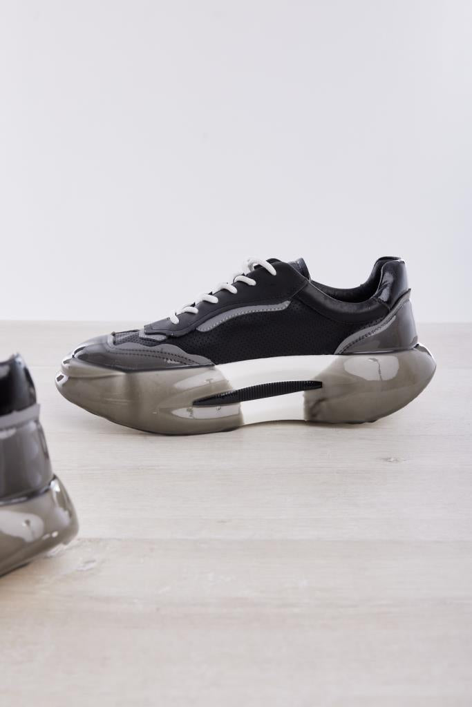 Bağcıklı Yüksek Taban Erkek Sneaker