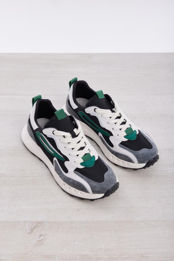 Bağcıklı Süet Erkek Sneaker