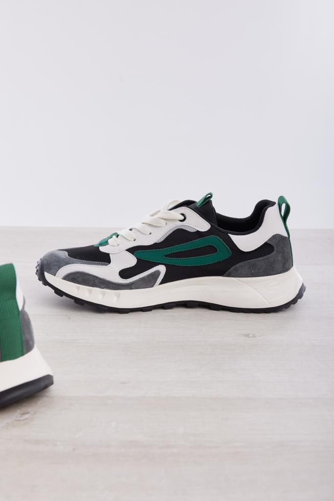 Bağcıklı Süet Erkek Sneaker