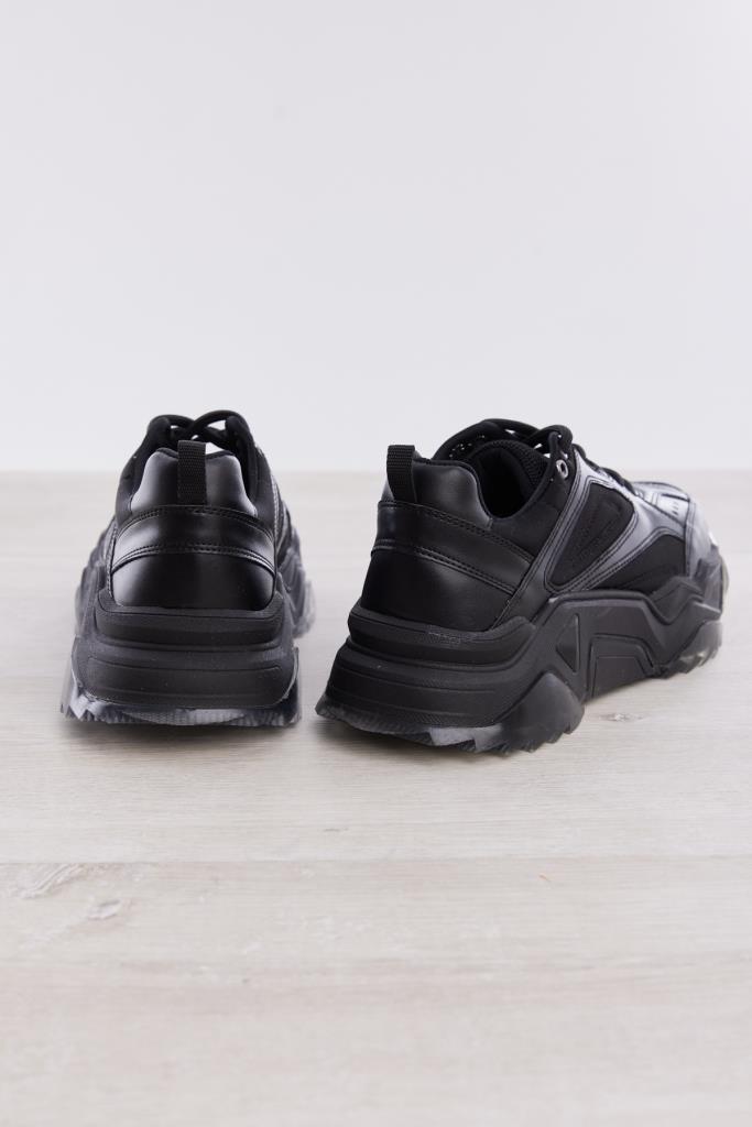 Bağcıklı Yüksek Taban Kadın Sneaker