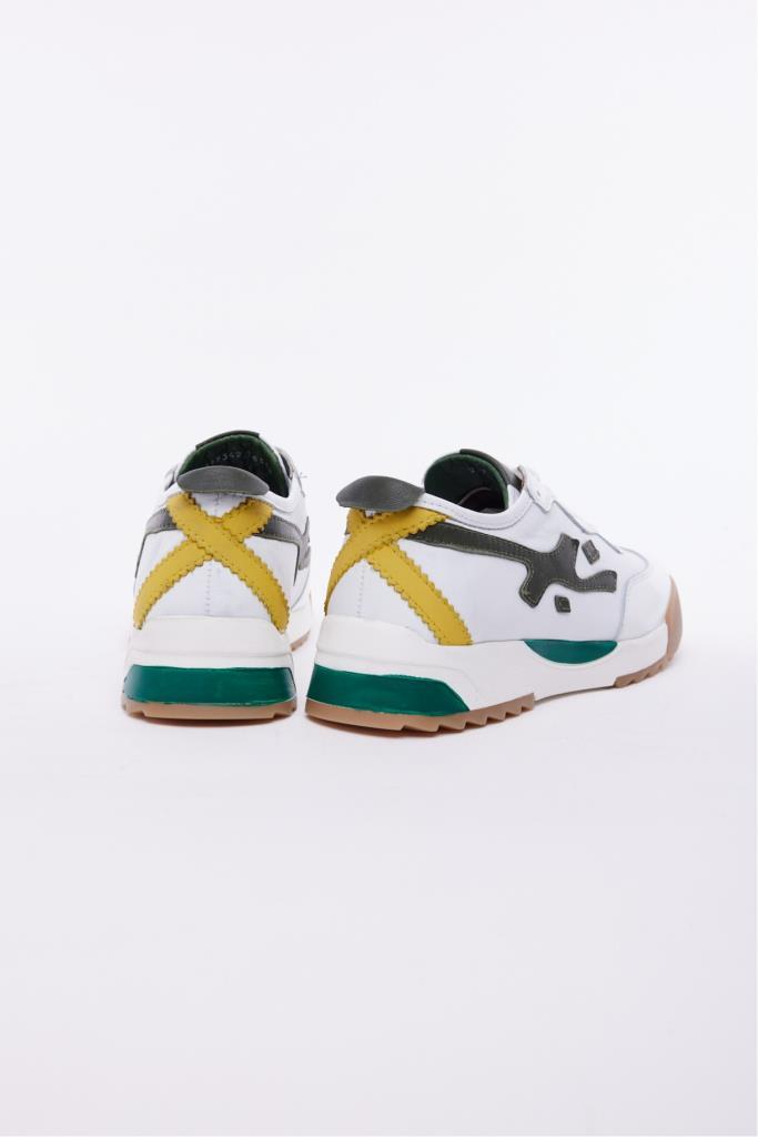 Desenli Hakiki Deri Erkek Sneaker