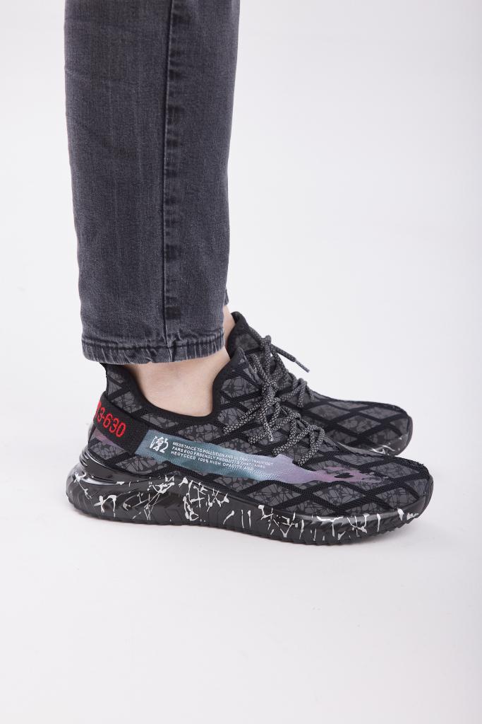 Bağcık Aksesuarlı Erkek Sneaker