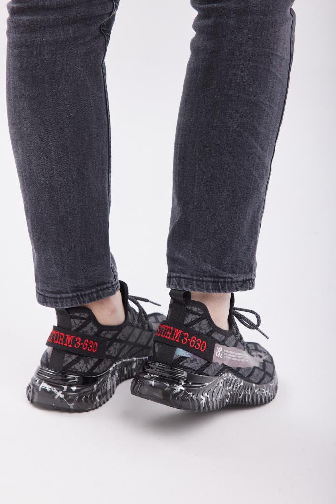 Bağcık Aksesuarlı Erkek Sneaker