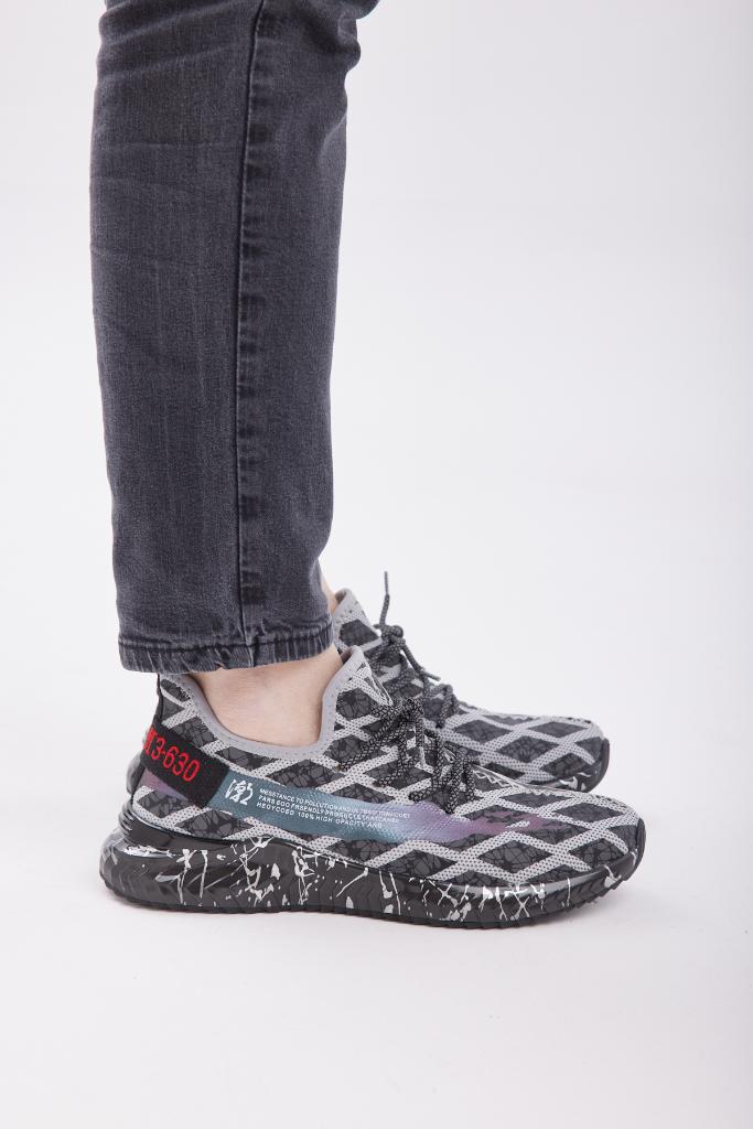 Bağcık Aksesuarlı Erkek Sneaker