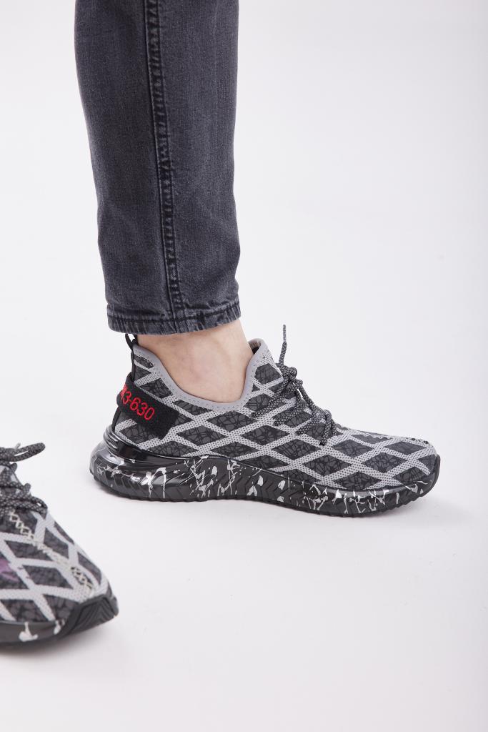 Bağcık Aksesuarlı Erkek Sneaker