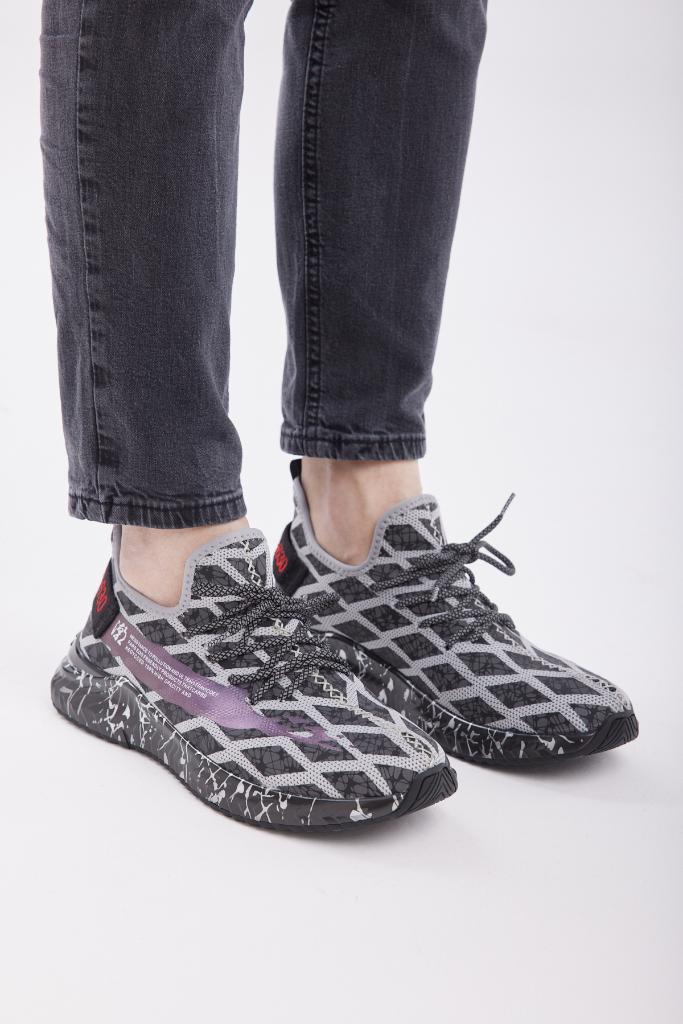 Bağcık Aksesuarlı Erkek Sneaker